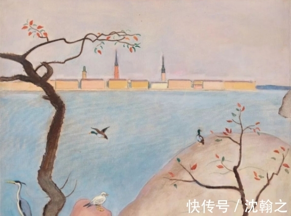 画家|瑞典富二代画家的北欧童话，莫兰迪色透着最清澈的纯真