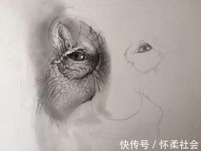 inck|超写实素描就是这样一步一步擦出来的