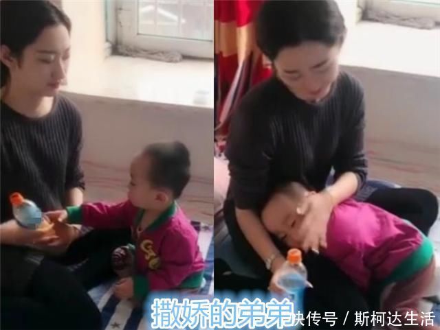 长大|二胎家庭的姐姐喜欢“打弟弟”,原因可气又可笑,希望弟弟快长大