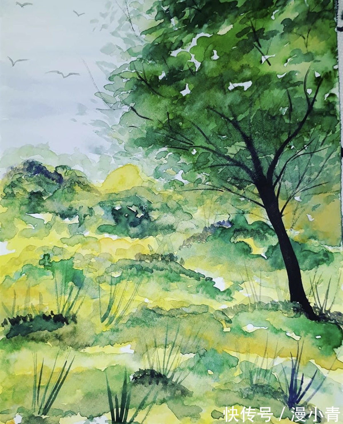 作画|手臂不全也能够作画，而且画技优秀，这下没有理由说自己画不好了