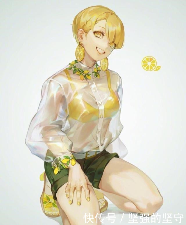 万物皆可拟人化,水果化身小姐姐,西红柿让人心动