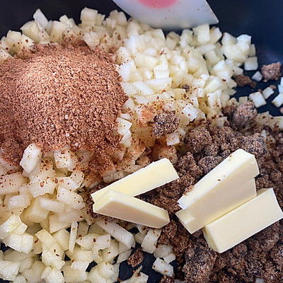 圣诞苹果肉桂雪花面包