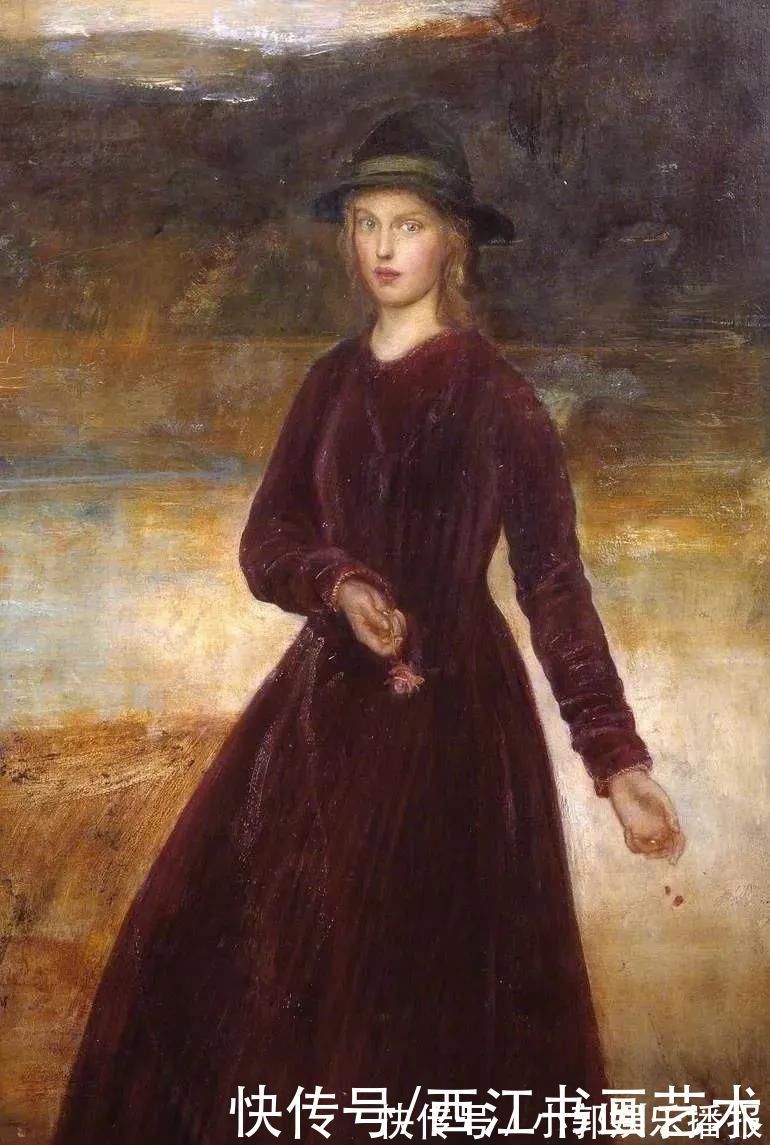 麦克沃伊&有质感的水彩肖像:英国画家亚瑟.麦克沃伊作品选