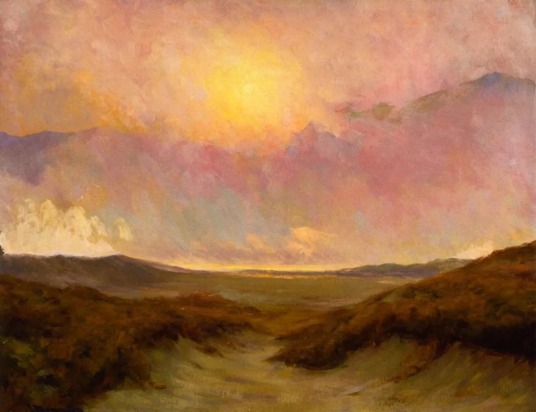 美丽&他笔下的色彩柔和、美丽浪漫,看完沉迷在他的色彩朦胧中