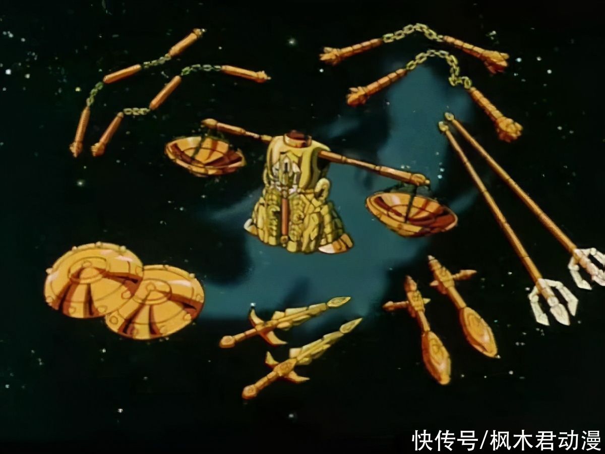圣衣|圣斗士星矢：雅典娜声称厌恶战争，为什么四分之一圣衣装备武器？
