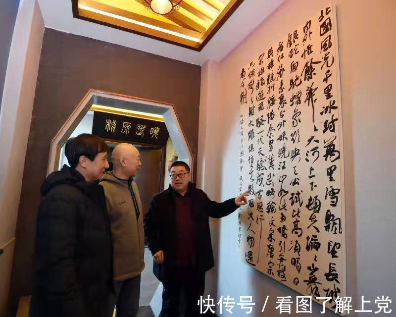 牛贵斌@知名书画家刘晓勇牛贵斌书画展开展