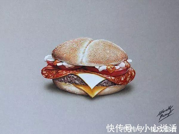 铅笔#颠覆你的认知,她用彩色铅笔画出的超写实画作,质感太赞了