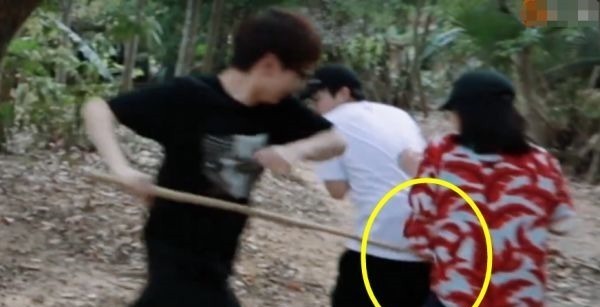 汪苏泷不小心打到张子枫，谁注意彭昱畅的第一反应比言情小说还甜