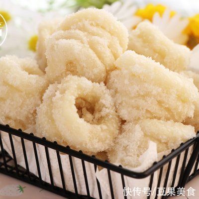 10g|老妈做的糯米白糖糕，怎么吃都不腻