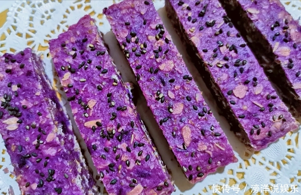 下午茶|藜麦紫薯燕麦饼,让你沉醉颜值和美味的减肥下午茶,吃一口就会爱