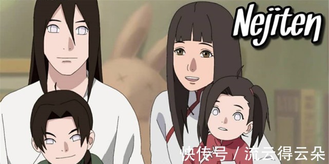 寧次|火影漫迷自制圓夢劇情，寧次帶娃畫面搶鏡，天天造型酷似雛田