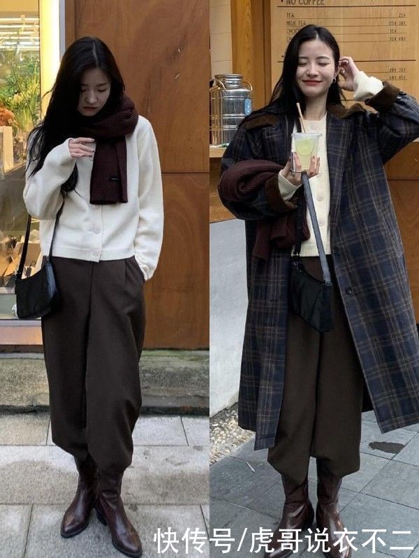 简约时尚的“韩系穿搭”，气质这块没输过，诠释温柔知性美