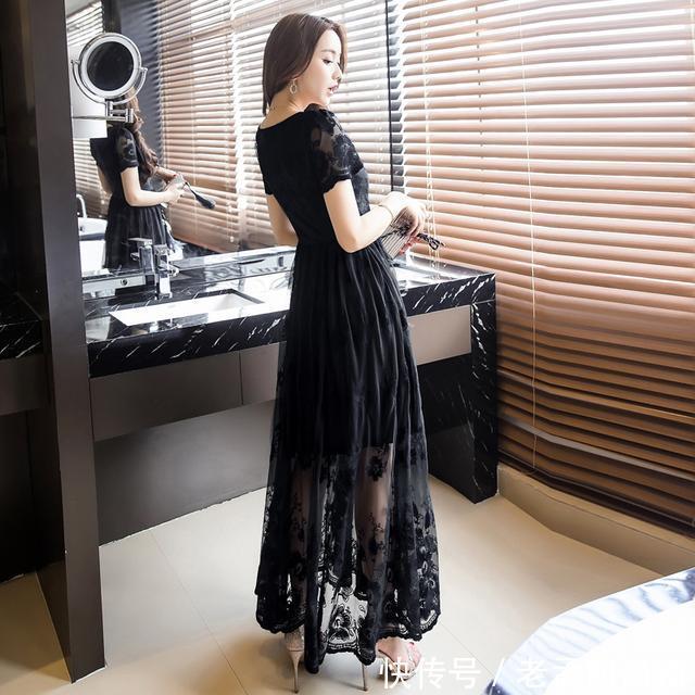 女装|适合胖女人穿的6款宽松连衣裙,舒适又有型,越穿越美