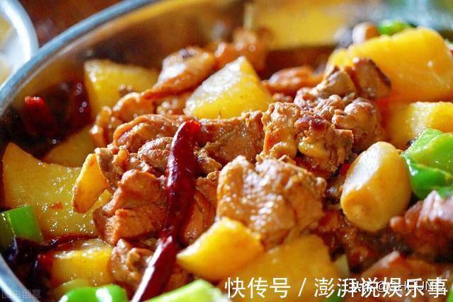 大盘鸡|美味大盘鸡，香辣入味口感软嫩，超下饭的家常菜，做法简单的美食