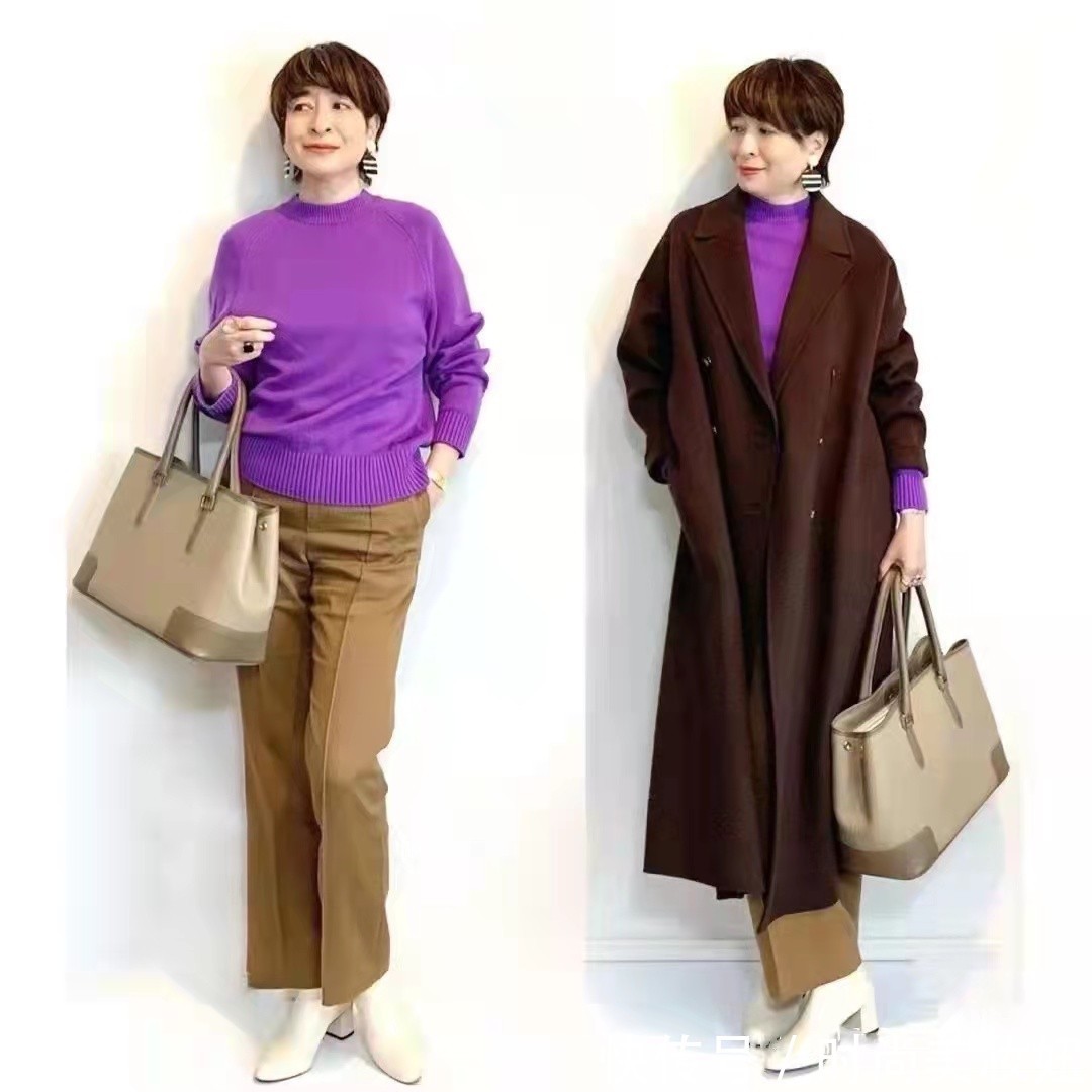 双腿|终于找到适合60岁的冬季穿搭,不冻腿又优雅,比穿打底更洋气