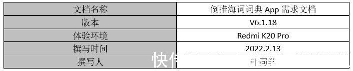 词典|PRD：倒推海词词典APP产品需求文档