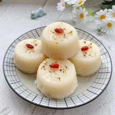 想吃|方便简单家常菜牛奶米糕,让你吃了还想吃