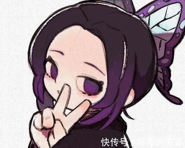 画师|萌酷版《鬼灭之刃》,祢豆子可爱值拉满,蝴蝶忍的小表情亮了