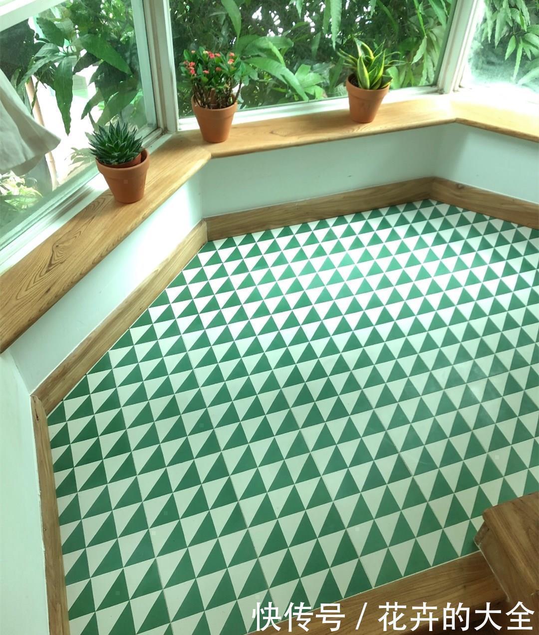 油彩画|头一次见水泥做的花砖！如同油彩画一般，纯手工制作简直太美了