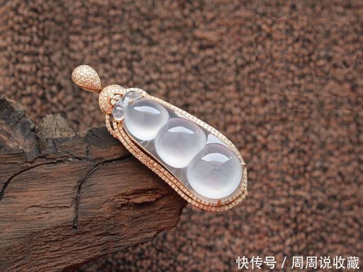 豆荚|首饰背后的文化,常见翡翠豆荚状的饰品,为什么叫福豆
