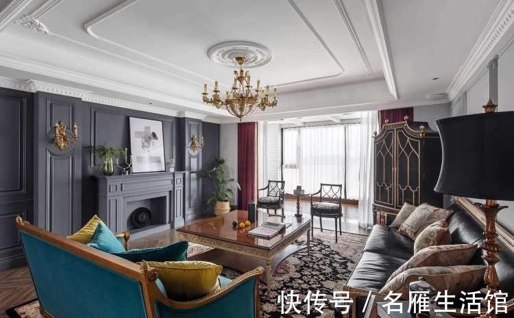 色彩|祖母绿、脏粉色，色彩丰富的法式风格，要的就是与众不同的感觉