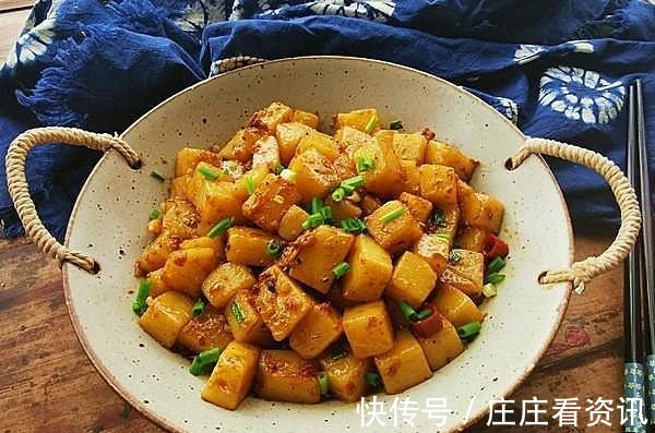 炒凉粉|这个长假，少吃肉多吃蔬菜，促进消化，简单又健康