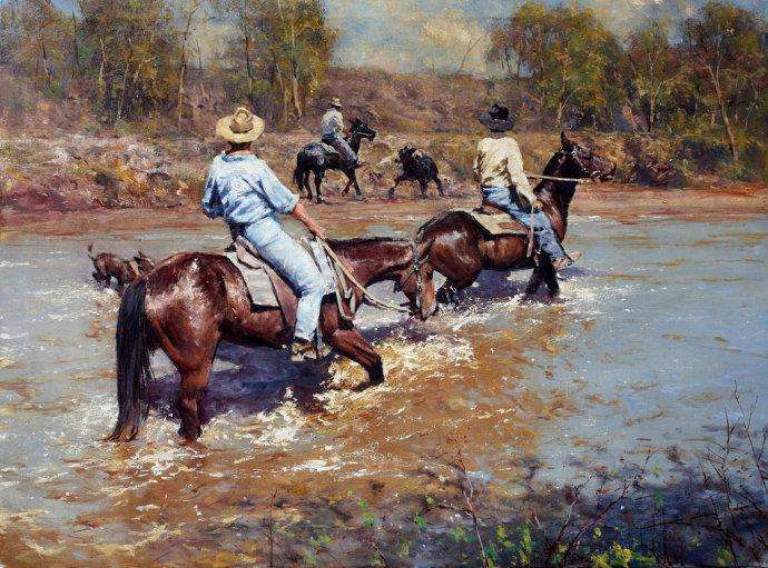 罗伯特#澳大利亚画家罗伯特 黑根(Robert Hagan )作品欣赏