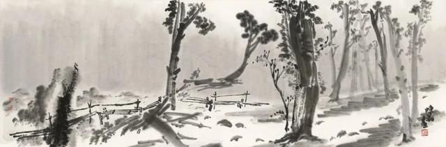 园林山水画@「津门网」清灵高雅|陈磊的园林山水画