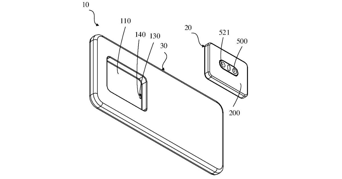 OPPO|OPPO新专利曝光：未来手机或可独立升级摄像头模块