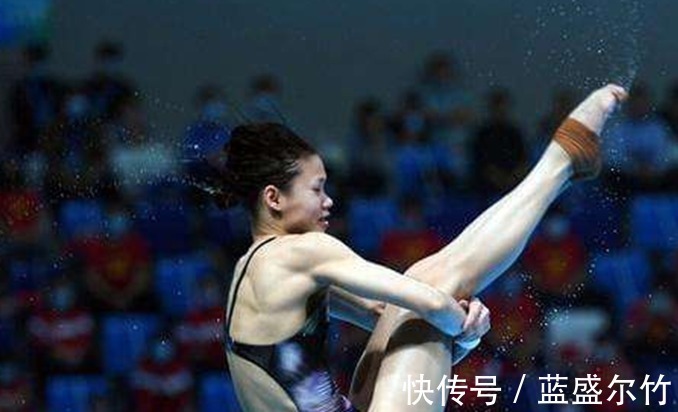 全红婵|动作走形+平躺入水,中国跳水队惨况,全红婵无力回天,意外丢金!