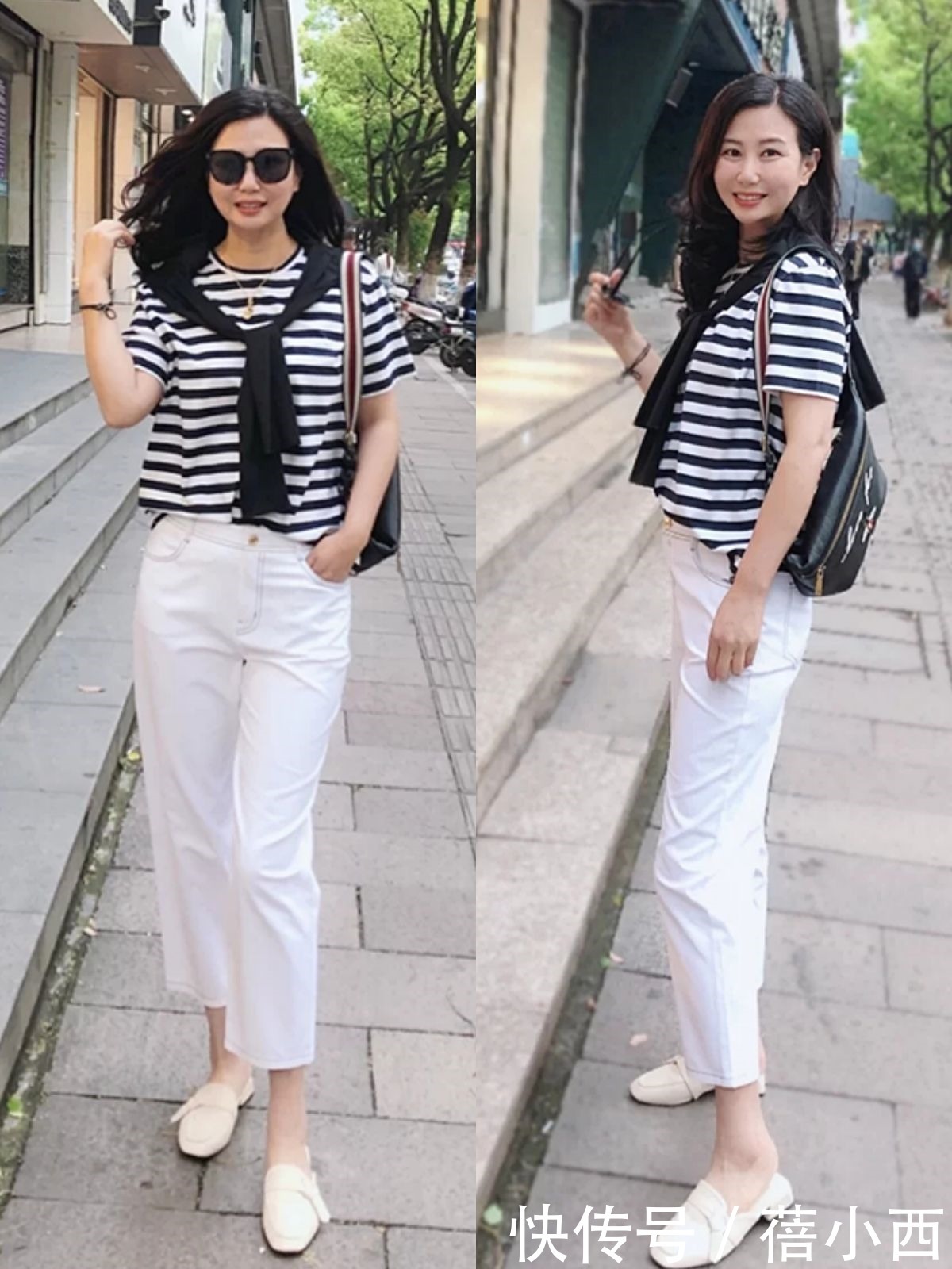 印花|微富态身材女人真有优势,瘦子穿素色衣服很平凡,你却穿出高级感