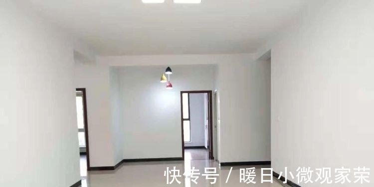 硬装|100㎡简装三居室,硬装只花6万块,全屋白墙,不做吊顶也挺美
