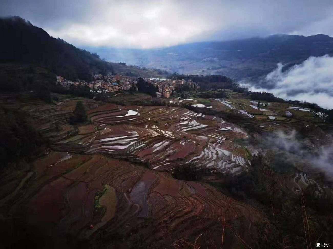 游红河哈尼族彝族自治州多依树梯田景区