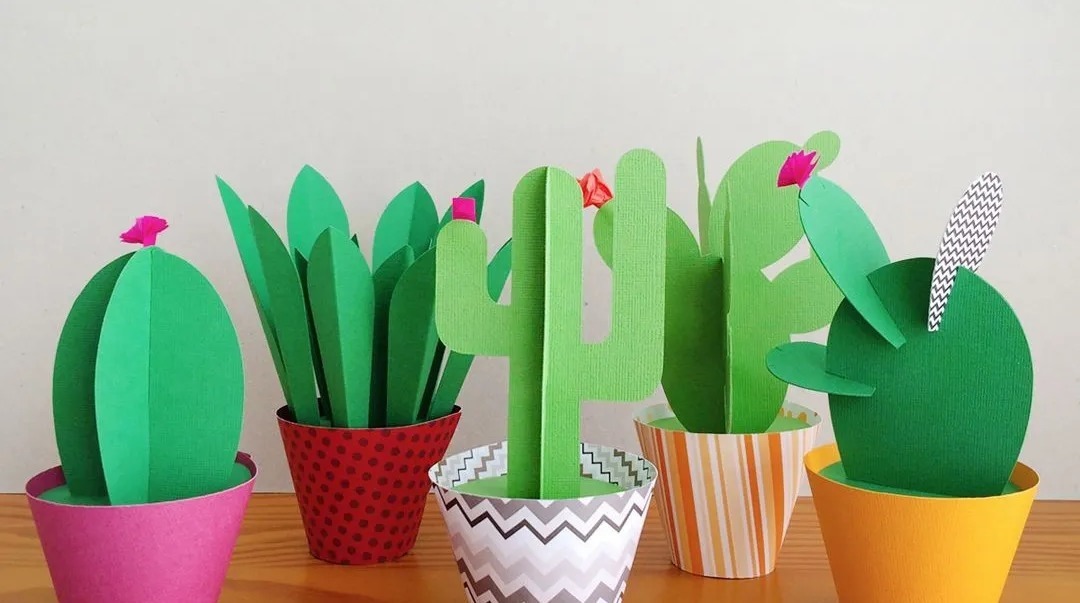 真正的懒人盆栽,不用任何管理也能花开常在!DIY纸艺手工附教程