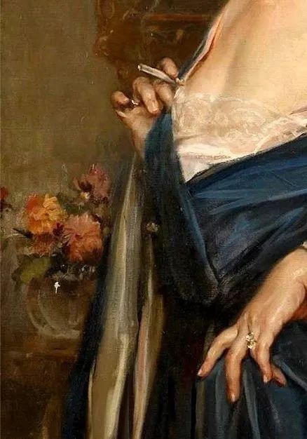 共济会@比利时艺术家古韦卢斯油画里的女子,有深度有内涵