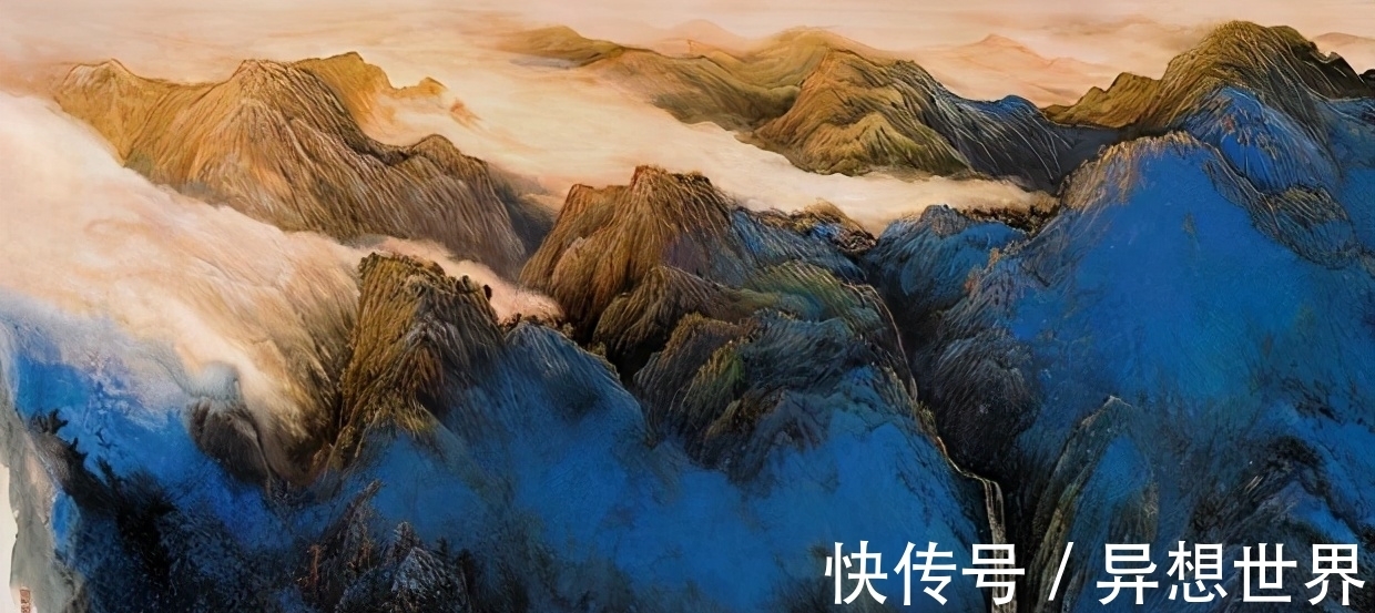 傅抱石|国画中的祖国山河，如此雄浑壮阔的山水，都是谁画出来的？