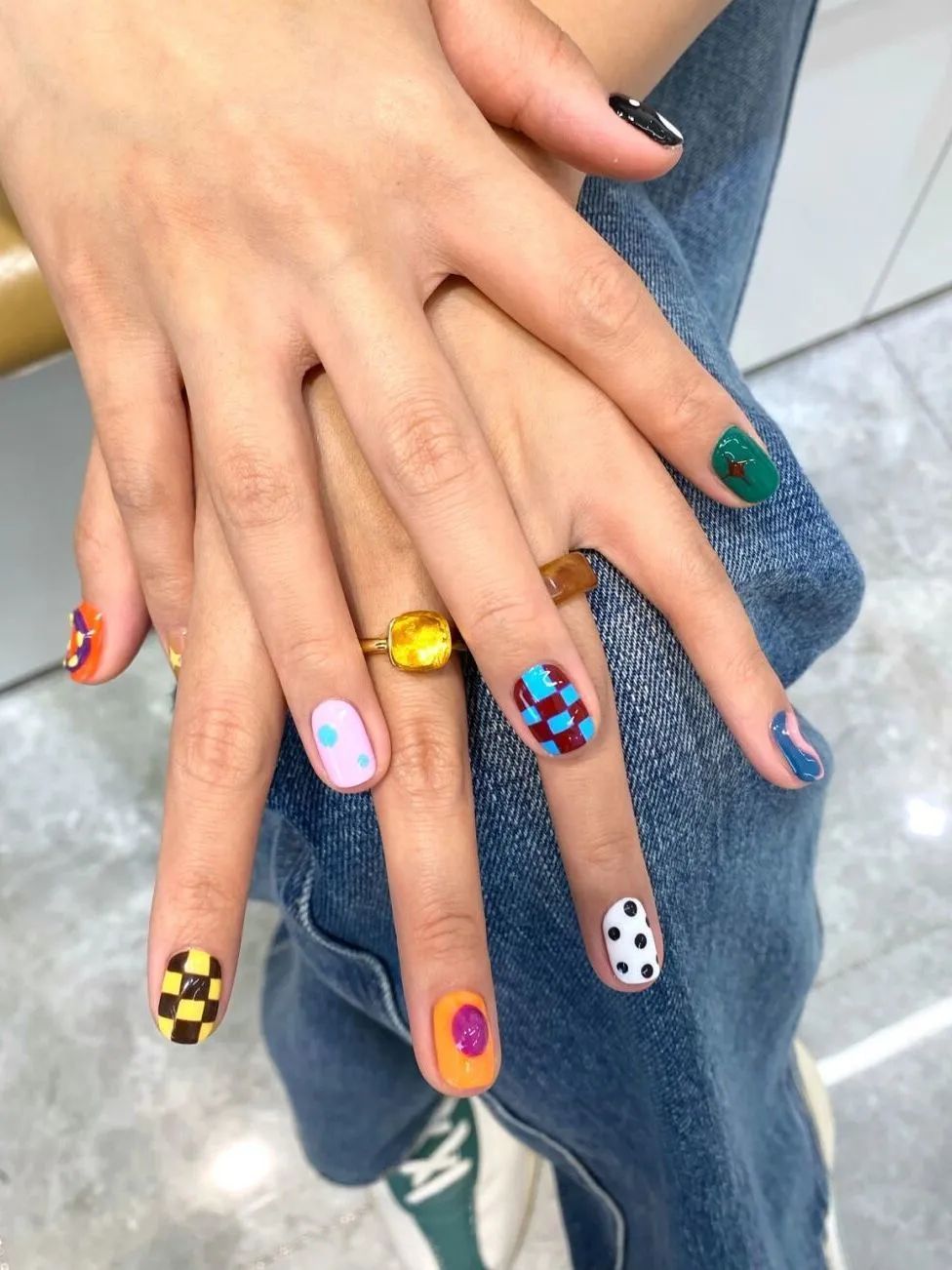 muun|100款Ins爆火的出游美甲,照着做刷爆朋友圈