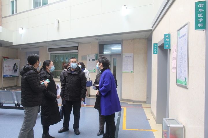 老年人|济南医院迎接市卫健委“老年友善医院”创建验收