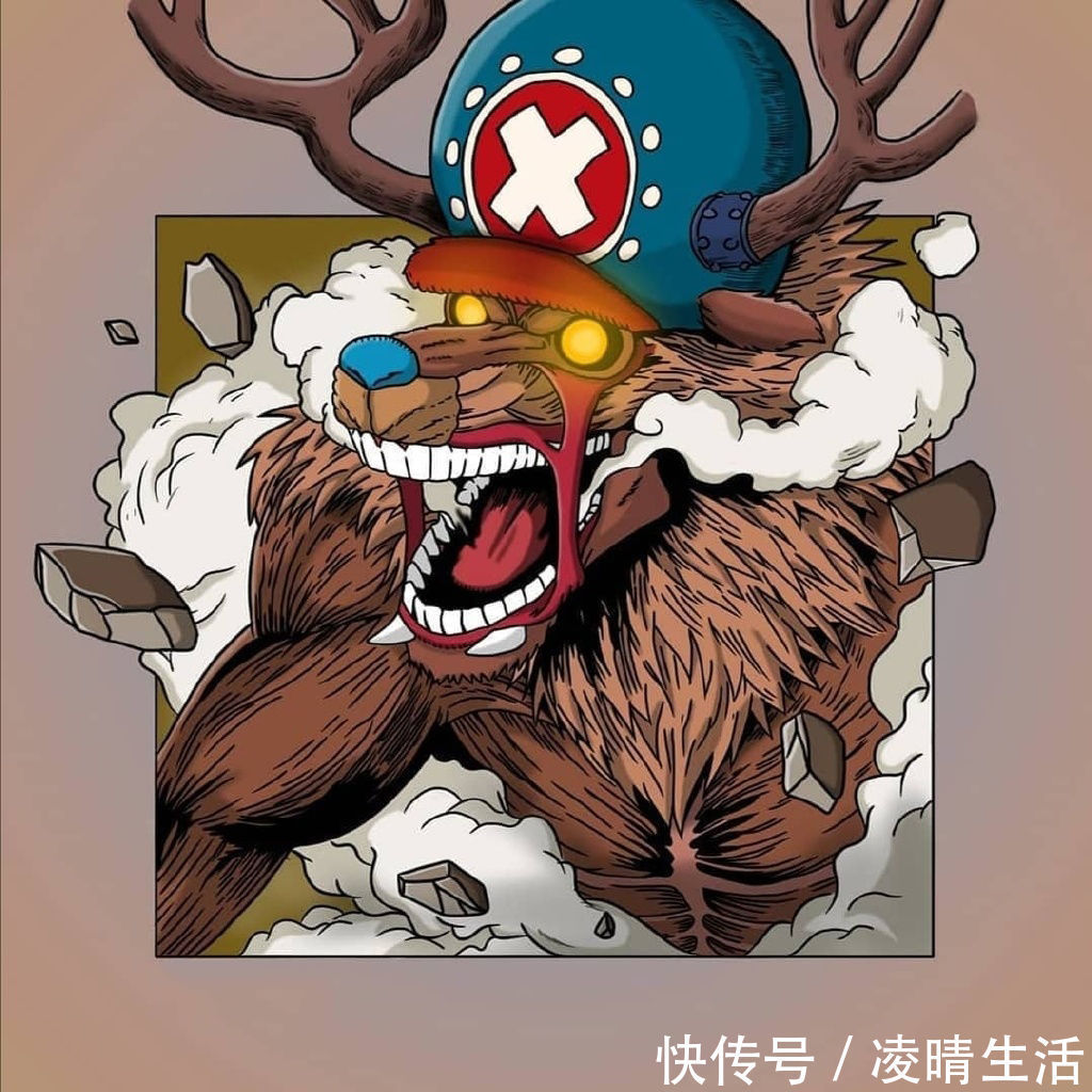 娜美|当草帽团集体巨人化,索隆叼着“水果刀”,娜美化身“雷电女王”