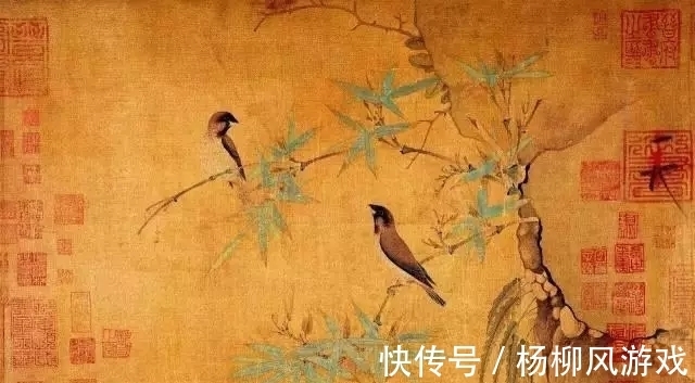 花鸟画@精细入微,看清一根根羽毛!赵佶花鸟画