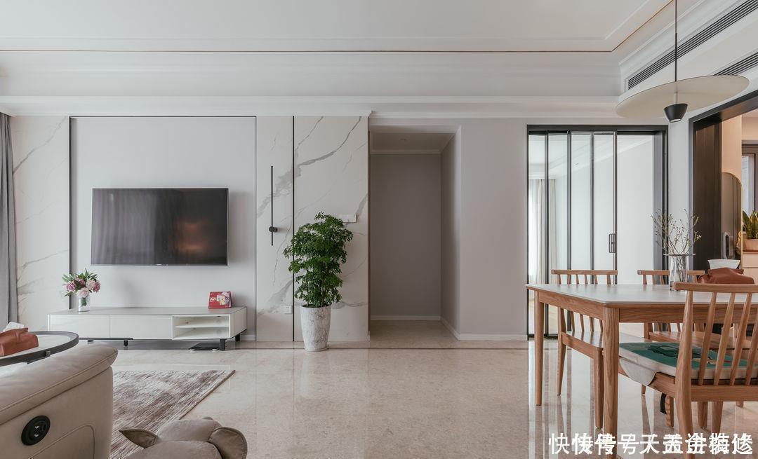 简约|越简约,越幸福!113㎡坚持全屋化繁为简,家居氛围太棒了!