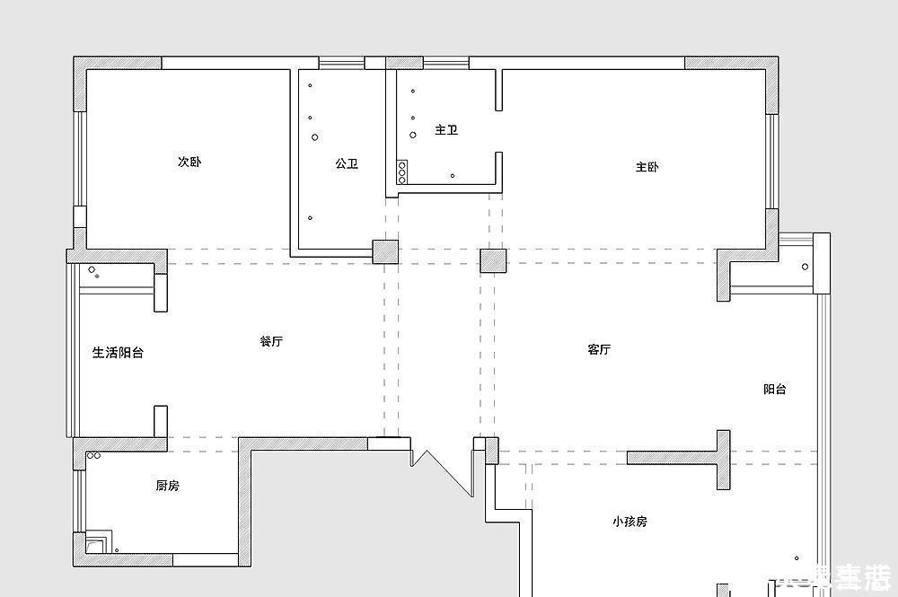 鞋柜|125平美式风格，现代与美式的碰撞，时尚轻奢齐头并进，太迷人了
