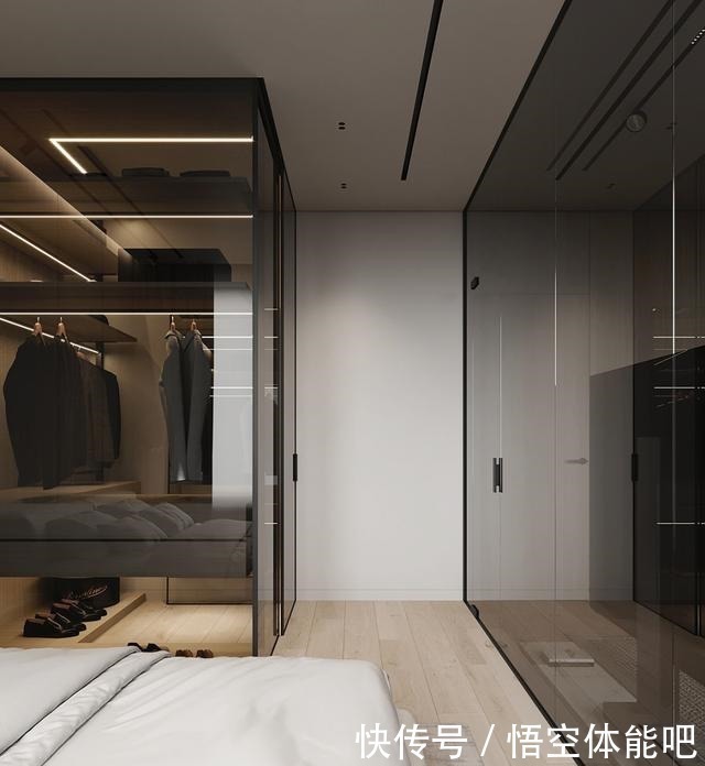 背景墙|看了他“空空荡荡”的家,叫我羡慕不已,全屋原木风,太高级了!