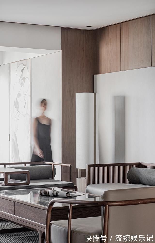 茶室|上海夫妻晒出235㎡新家,越简单越高级,让人一见倾心的中式风