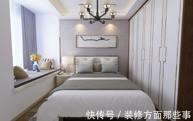 飘窗|128㎡新中式装修，多个飘窗收纳力杠杠