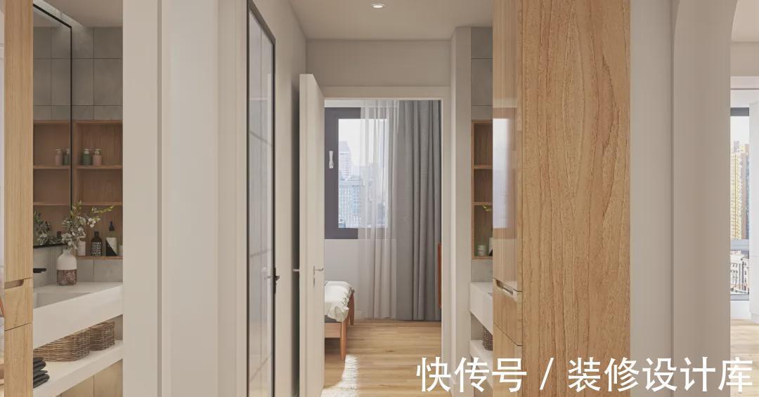 中式|97年的小夫妻,花了8w,把69m2的中式小窝改造成了自由北欧风