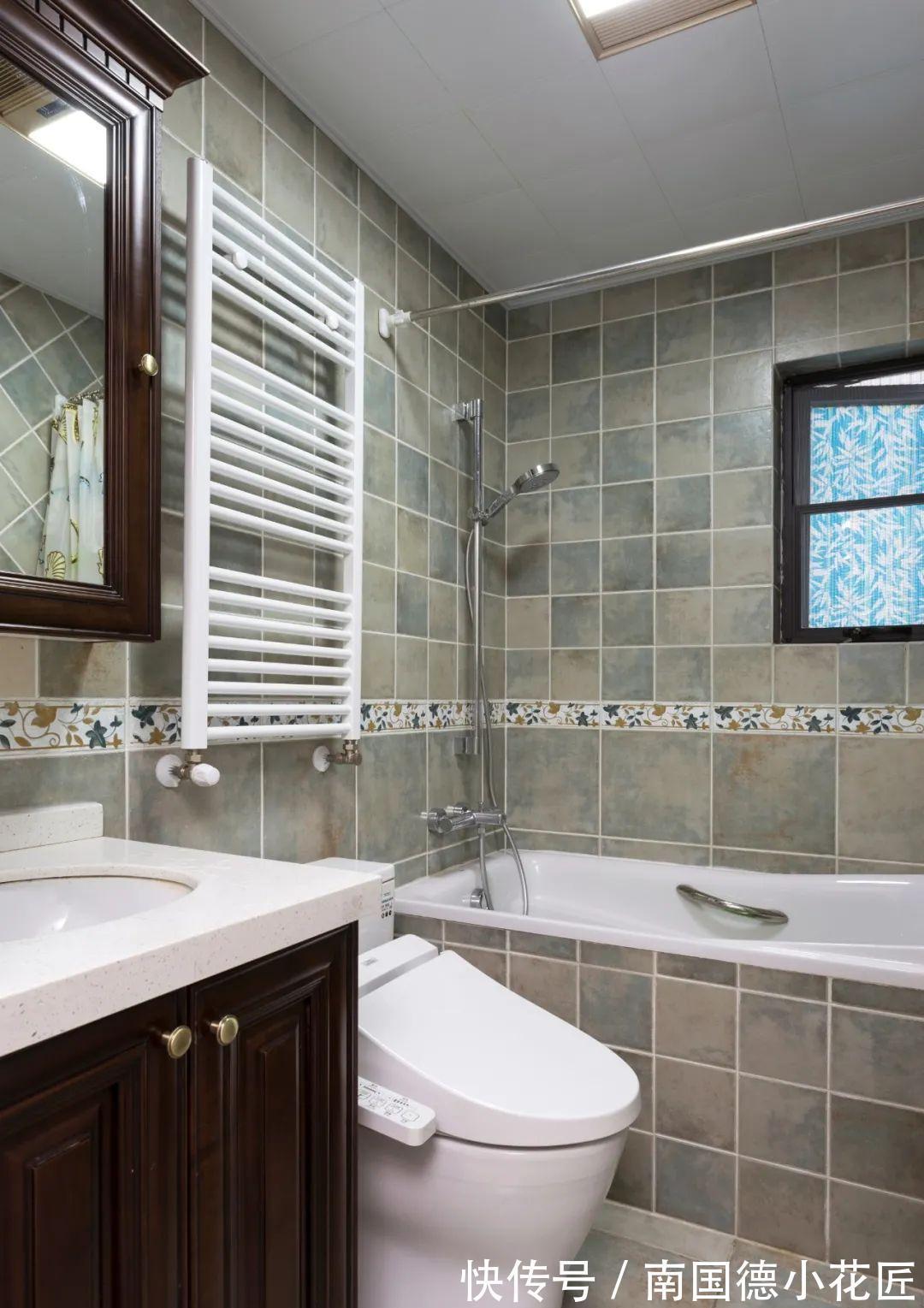 收纳|在上海买的新家,110平美式,朋友说一看我的小鼓凳就萌翻了!