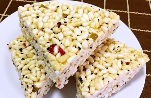  酥脆|儿时的味道——大米花糖，教你在家做，香甜酥脆，做法很简单