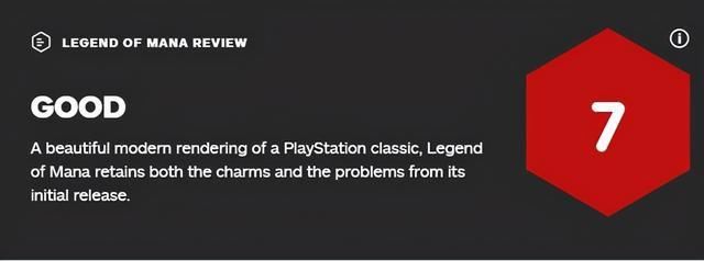 圣剑传说|《圣剑传说：玛娜传奇HD》IGN 7分 一次出彩的复刻