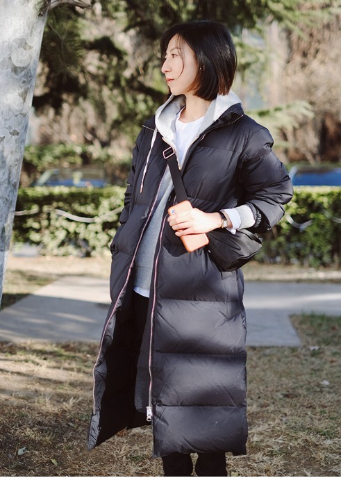 卫衣 女人再懒,冬天也不能乱穿衣!跟着博主这样穿羽绒服,超美!